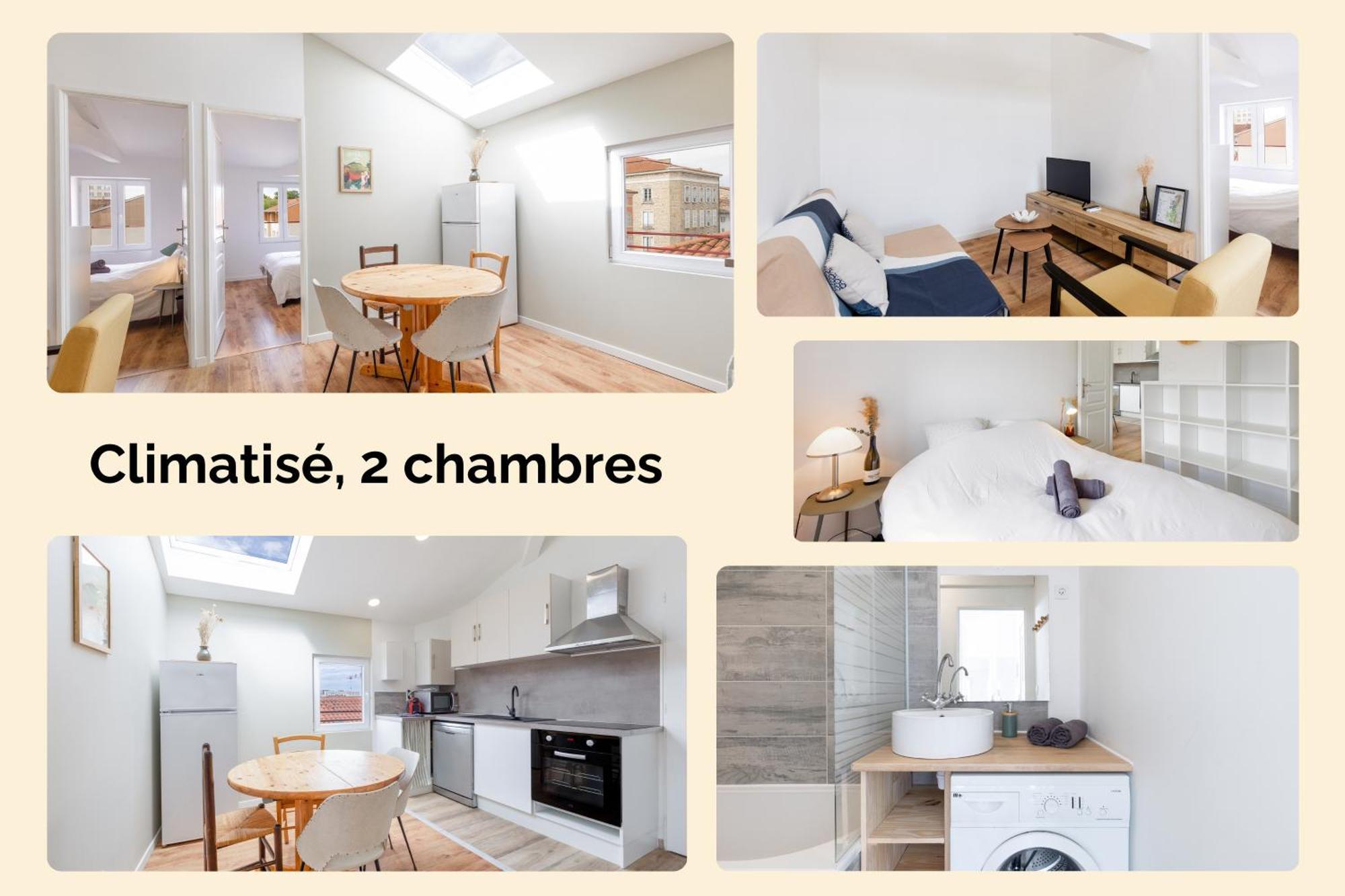 Appartement Climatise 2 Chambres Villefranche-sur-Saone Bagian luar foto