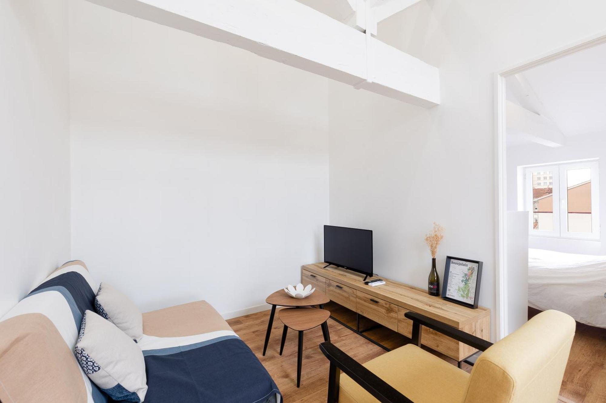 Appartement Climatise 2 Chambres Villefranche-sur-Saone Bagian luar foto